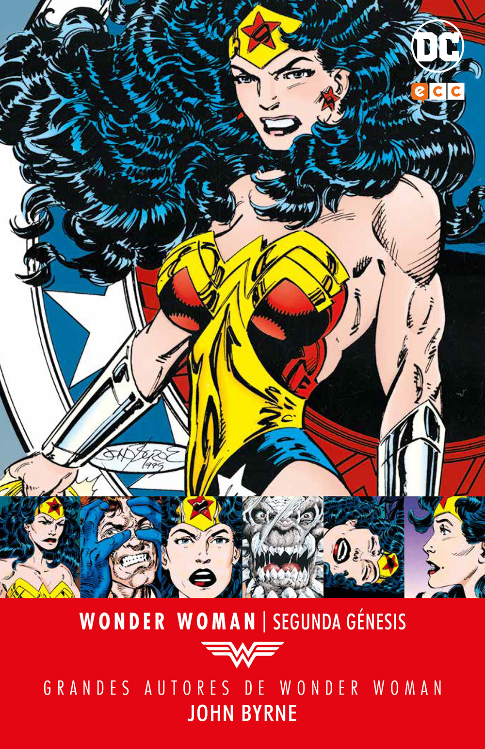Grandes Autores De Wonder Woman John Byrne Segunda G Nesis