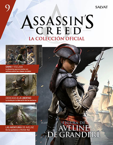 Assassins Creed La Colección Oficial Fascículo 09 Aveline De Grandpré Fascículo Figura